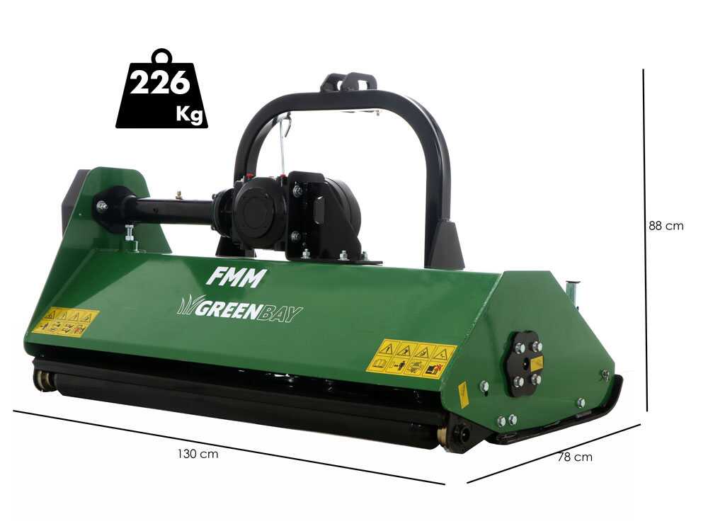 GreenBay FMM 115 klepelmaaier 112 cm, detail 1