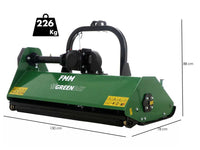 GreenBay FMM 115 klepelmaaier 112 cm, detail 1
