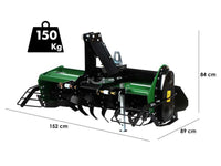 GreenBay TL 135 grondfrees 130 cm, detail 1