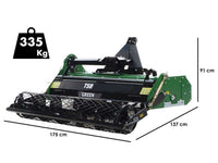 GreenBay TSB 145 stenenbegraver 135 cm, detail 1