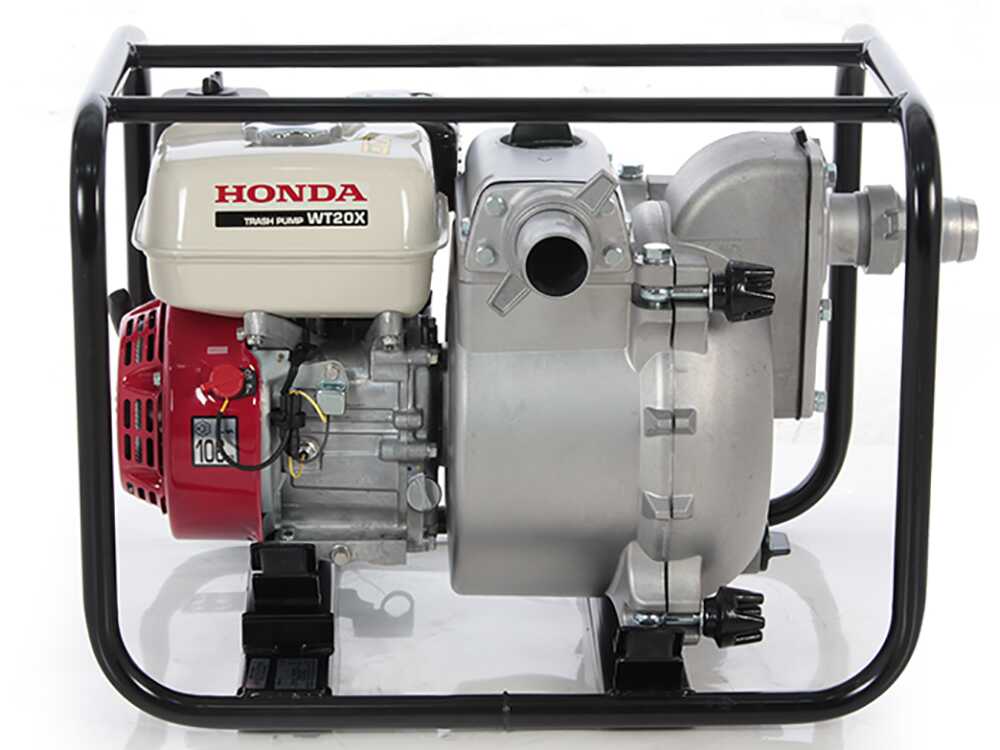 Honda WT20 benzine motorpomp voor vuil water, aansluiting 50 mm, detail 1