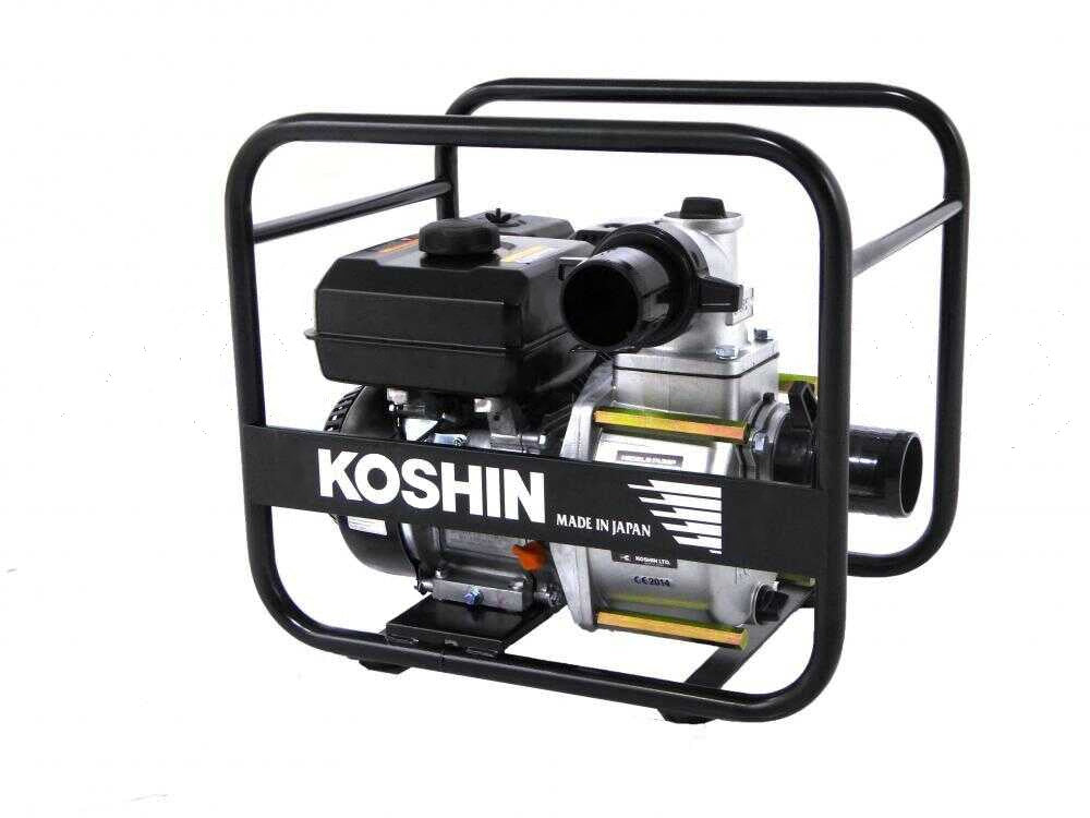 Oriental Koshin STV-80X benzine motorpomp voor vuil water, aansluiting 80 mm, detail 1
