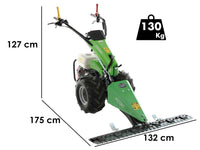 Balkmaaier 130 cm Lampacrescia - MGM FC 130, motor Honda GX390, detail 1