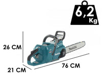 Makita UC015GZ accu kettingzaag, zwaard 35 cm, 40 V 4 Ah zonder accu, detail 1