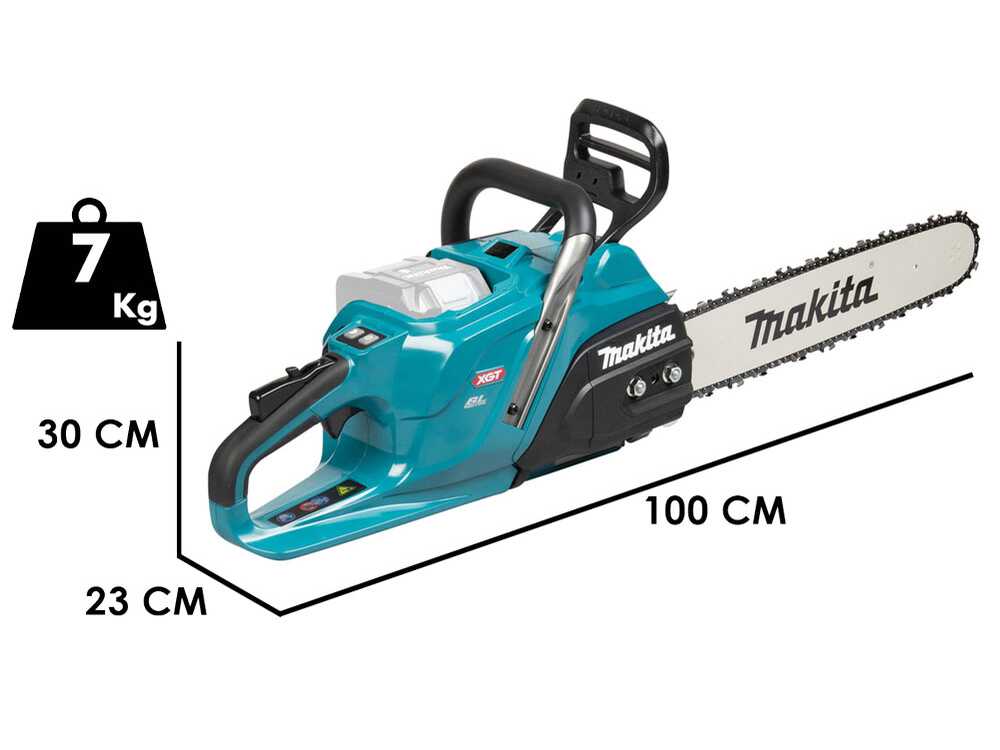 Makita XGT UC030GZ accu kettingzaag, zwaard 50 cm, 40 V zonder accu, detail 1