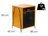 Master B 15IT elektrische heteluchtkanon 15 kW, 400 V, detail 1