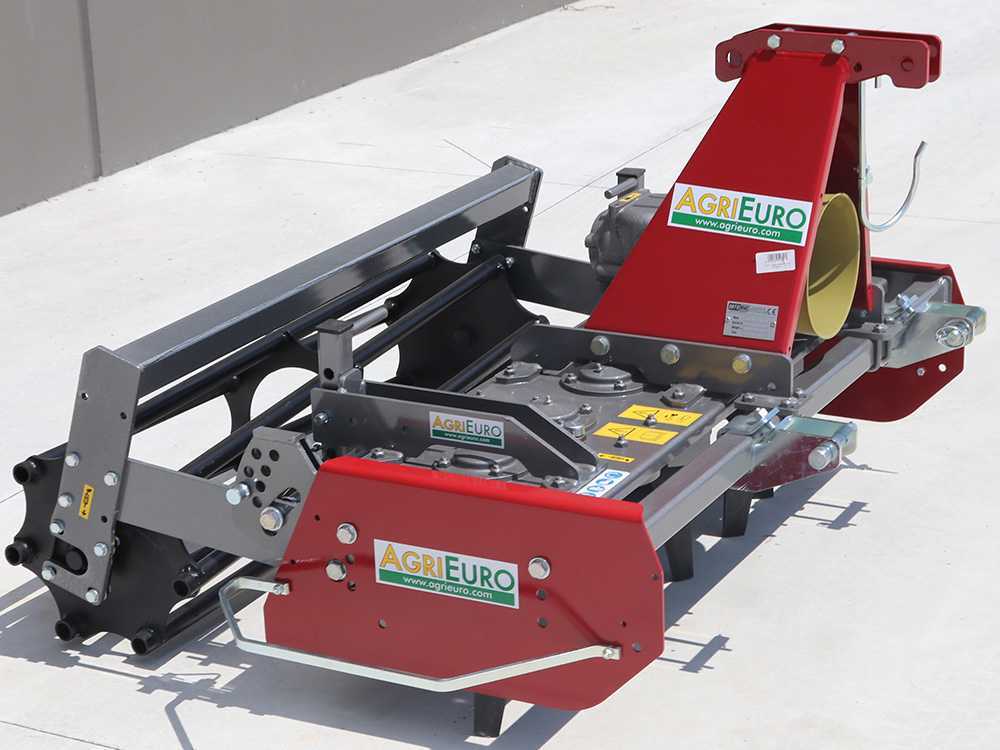 AgriEuro TOP-LINE RF130 rotorkopeg 130 cm, lichte serie, kooirol, detail 1