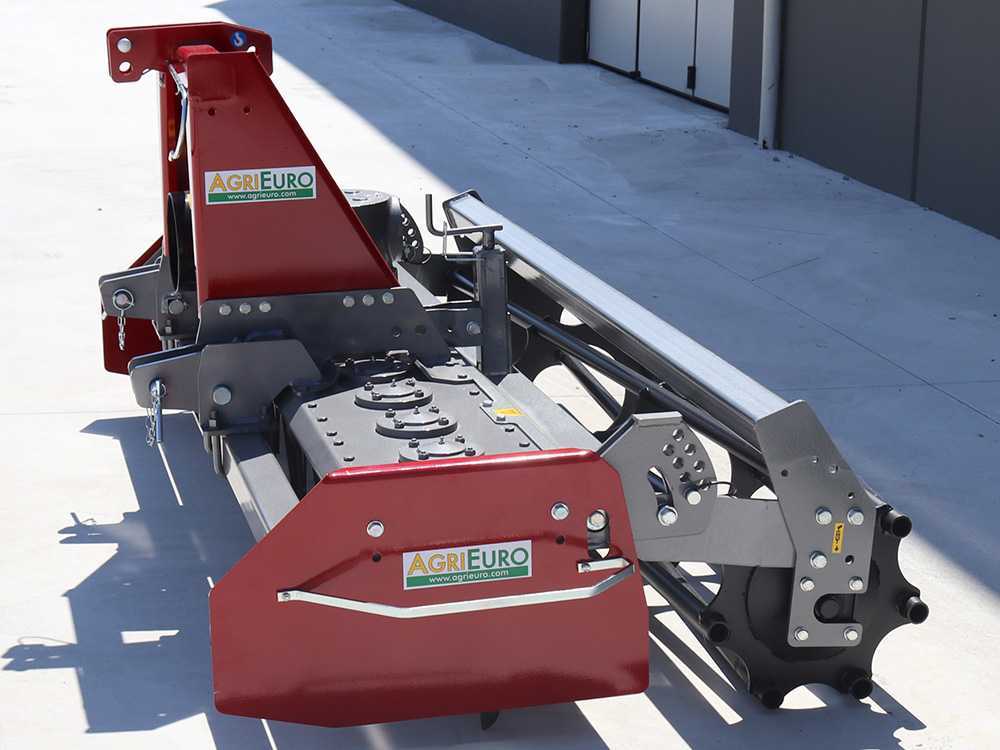 AgriEuro TOP-LINE RF250 rotorkopeg 250 cm, zware serie, kooirol, detail 1