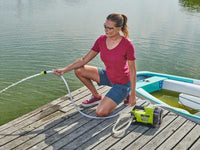 Ryobi RY18TPXA-0 tuinpomp, 18 V zonder accu, detail 1