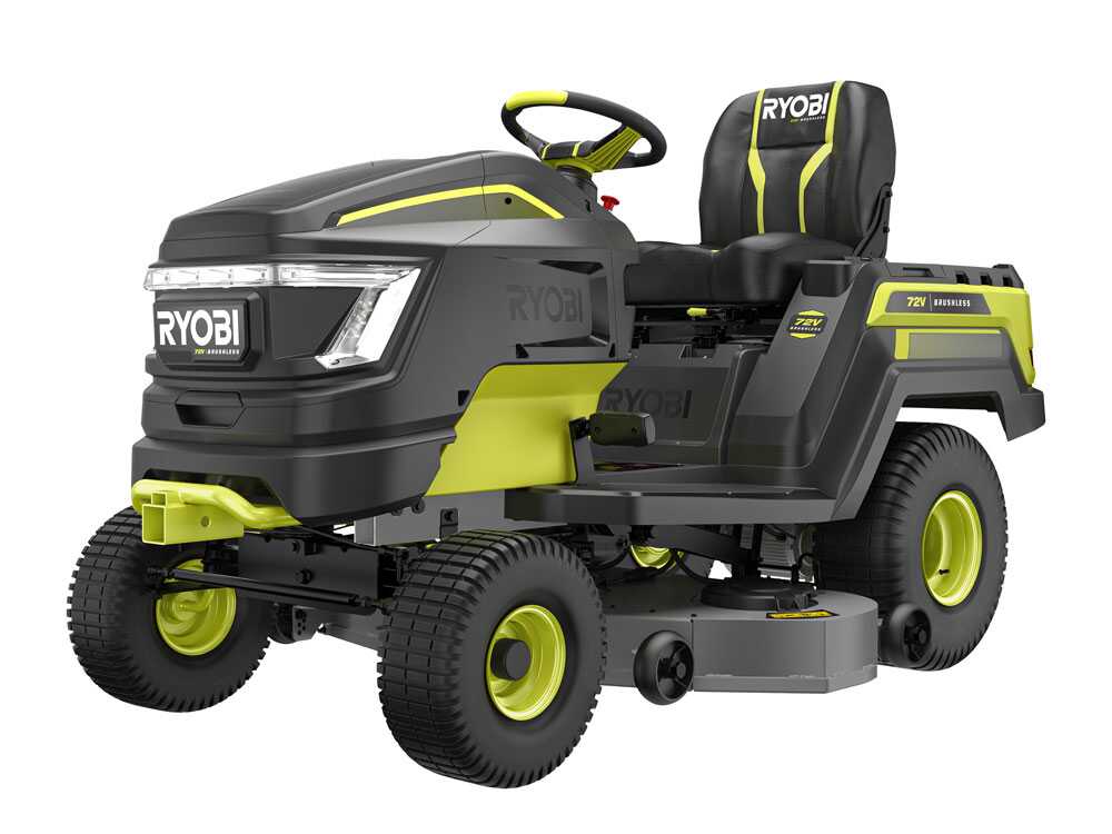Ryobi RY72TMX117-310 accu-zitmaaier met zijuitworp 117 cm, automaat, detail 1