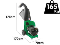 Seven Italy BIGCH420 benzine hakselaar, takken tot 80 mm, elektrische start | Rabe
