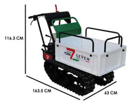 Rupsdumper laadvermogen 300 kg Seven Italy T300 GX, detail 1