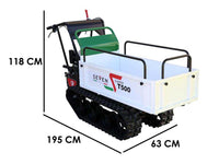Rupsdumper laadvermogen 500 kg Seven Italy T500 GX-E, detail 1
