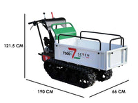 Rupsdumper laadvermogen 500 kg Seven Italy T500H GX-E, detail 1