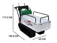 Rupsdumper laadvermogen 500 kg Seven Italy T500H GX, detail 1
