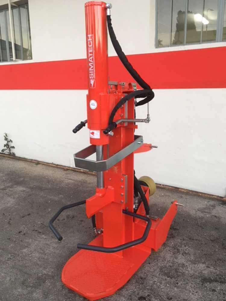 Simatech 35 aftakas houtklover, 35 ton, verticaal, slag 800 mm, automatische retour, detail 1