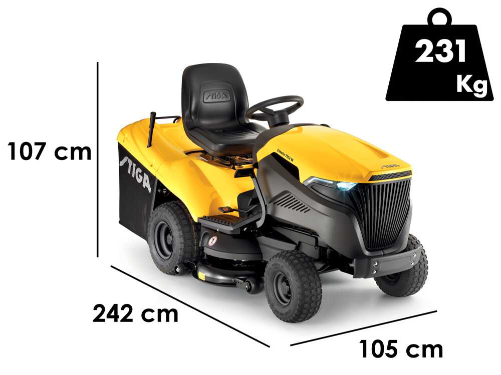 Stiga Estate 7102 W gazontractor met opvangbak 102 cm, hydrostaat, detail 1