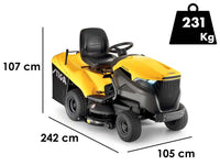 Stiga Estate 7102 W gazontractor met opvangbak 102 cm, hydrostaat, detail 1