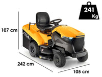 Stiga Estate 7102 W Special gazontractor met opvangbak 102 cm, hydrostaat, detail 1