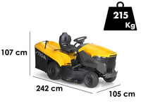 Stiga Estate 798 gazontractor met opvangbak 98 cm, hydrostaat, detail 1