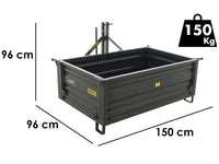 BlackStone B-TB 140 transportbak voor de trekker, detail 1