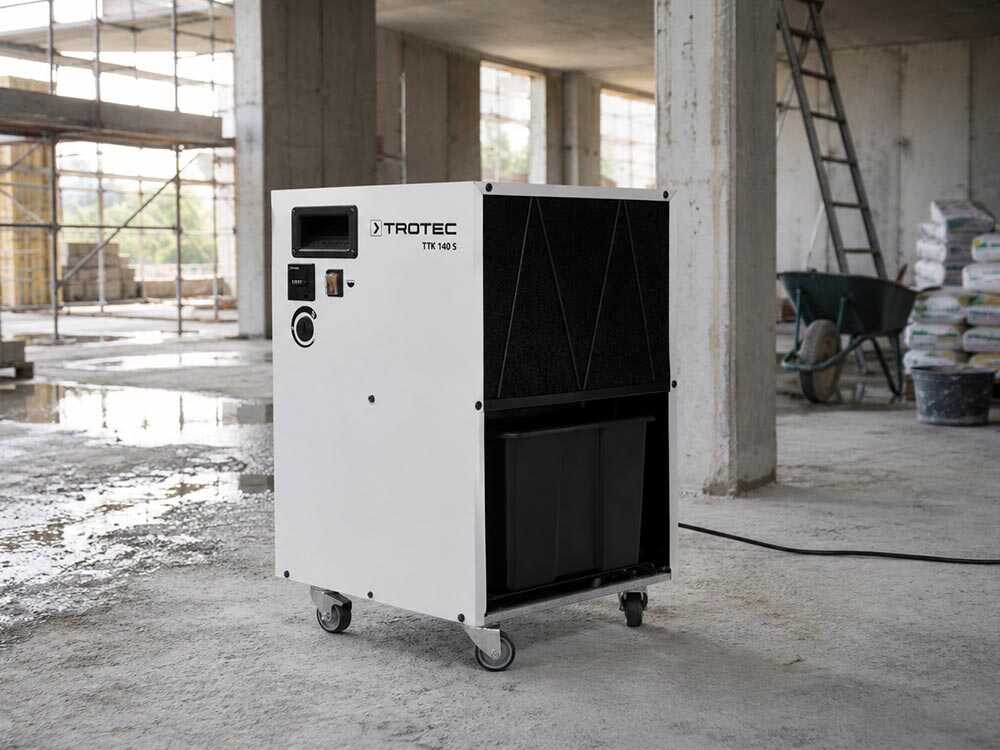 Trotec TTK 140 S bouwdroger 28,5 l/dag, detail 1