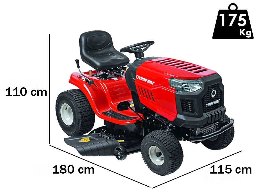 Troy-Bilt Bronco 107T-S zitmaaier met zijuitworp 107 cm, traploos, detail 1