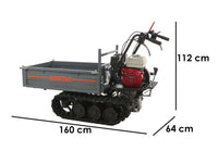Rupsdumper laadvermogen 300 kg Wortex SFH 300, detail 1
