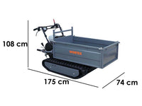Rupsdumper laadvermogen 500 kg Wortex SFH 500, detail 1