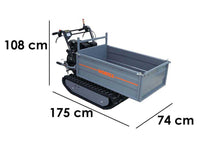 Rupsdumper laadvermogen 500 kg Wortex SFL 500-E, detail 1