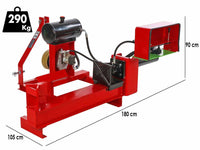 AgriEuro Premium 16T aftakas houtklover, 16 ton, horizontaal, detail 1