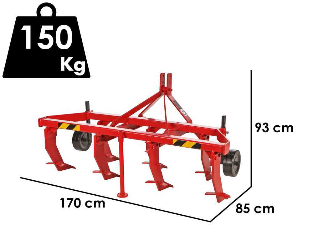 AgriEuro TOP-LINE 170 woeler 170 cm, 7 tanden, detail 1