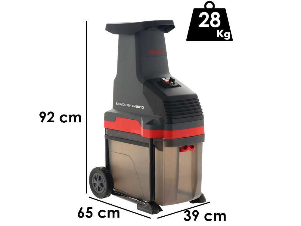 AL-KO Easy Crush LH 2810 elektrische hakselaar, takken tot 42 mm, detail 1
