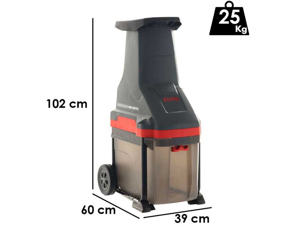 AL-KO Easy Crush MH 2810 elektrische hakselaar, takken tot 40 mm, detail 1