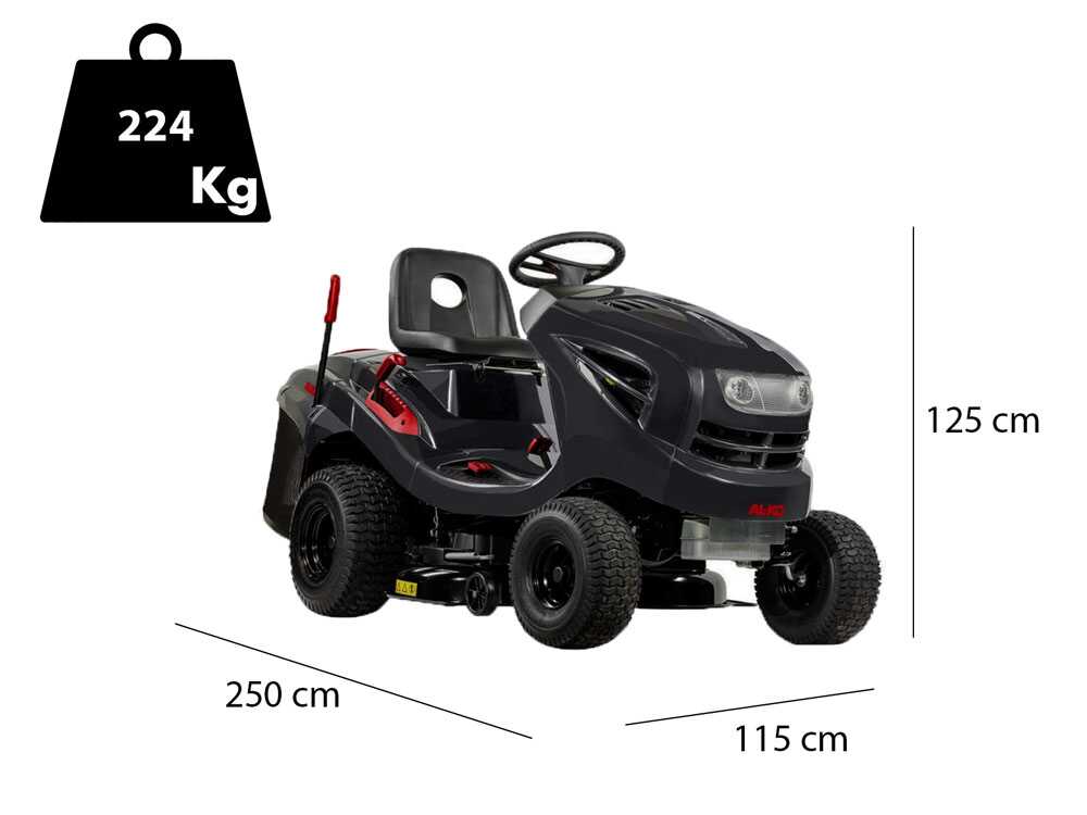 AL-KO T15-93.2 HD-A Easy gazontractor met opvangbak 93 cm, hydrostaat, detail 1
