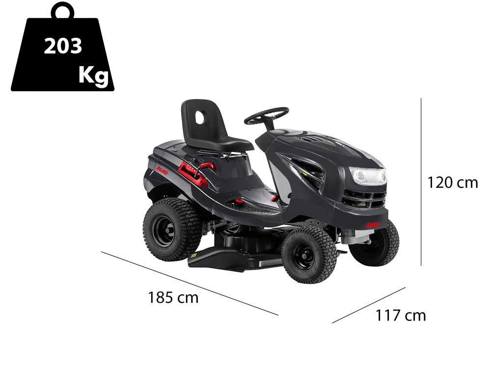 AL-KO T15 93.2 HDS-A Easy zitmaaier met zijuitworp 93 cm, hydrostaat, detail 1