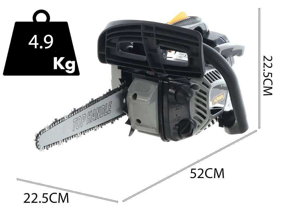 Alpina APR 25 C benzine kettingzaag voor snoeien, zwaard 25 cm, detail 1