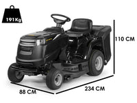 Alpina AT4 84 A gazontractor met opvangbak 84 cm, versnellingsbak, detail 1