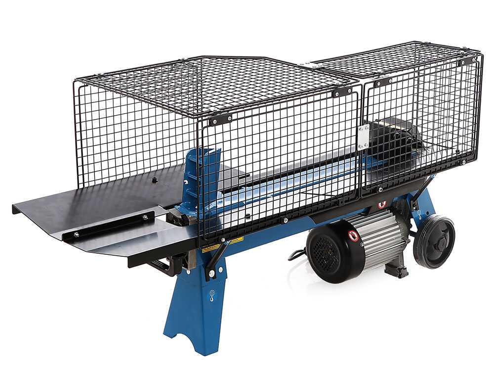 Ama 6T GNU elektrische houtklover, 6 ton, horizontaal, detail 2