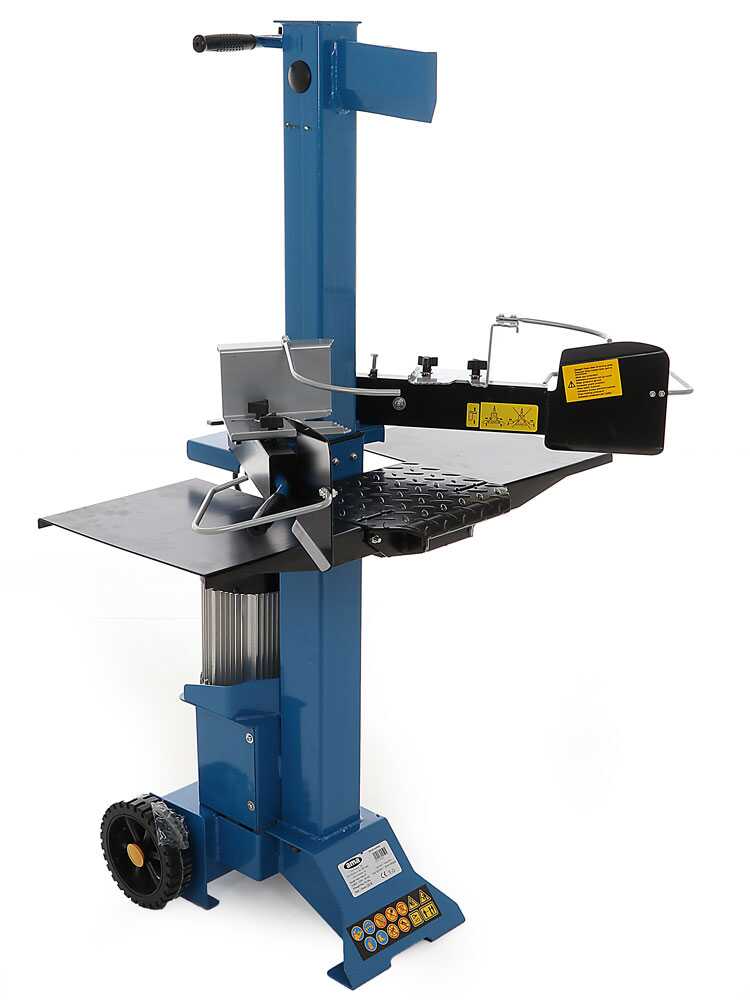 Ama TORO elektrische houtklover, 6 ton, verticaal, detail 2
