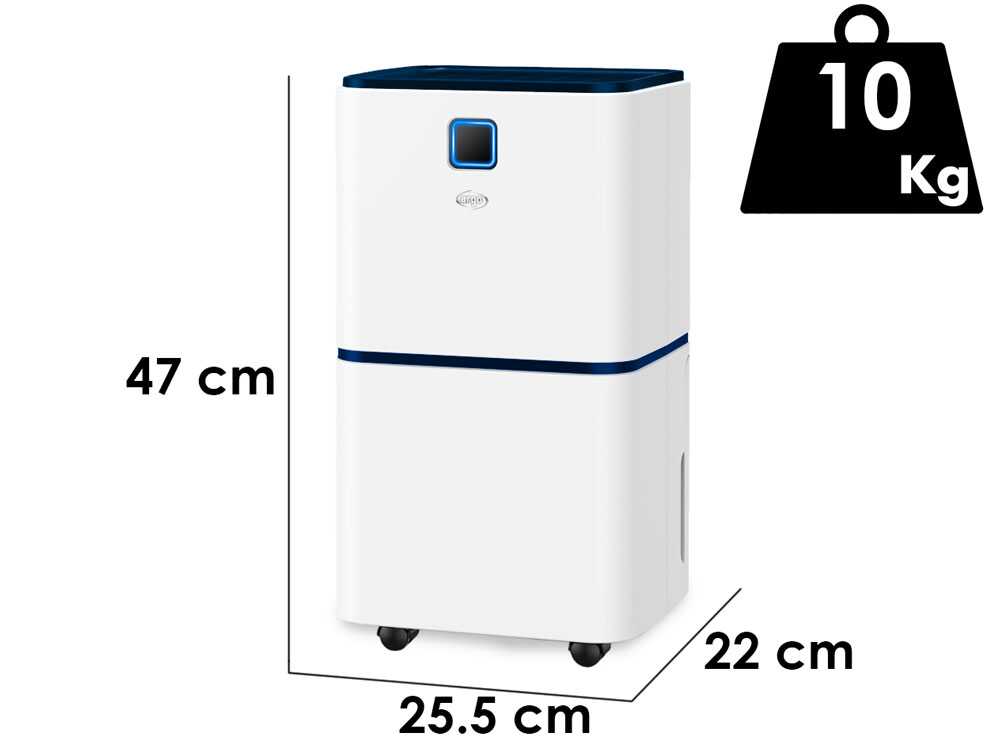 Argo Dry Pury Evo 13 luchtontvochtiger 13 l/dag, met luchtzuivering, detail 2