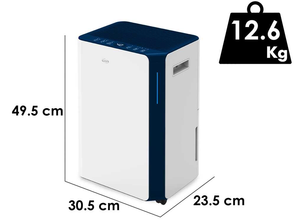 Argo Dry Pury Evo WF 17 luchtontvochtiger 17 l/dag, met luchtzuivering, detail 2