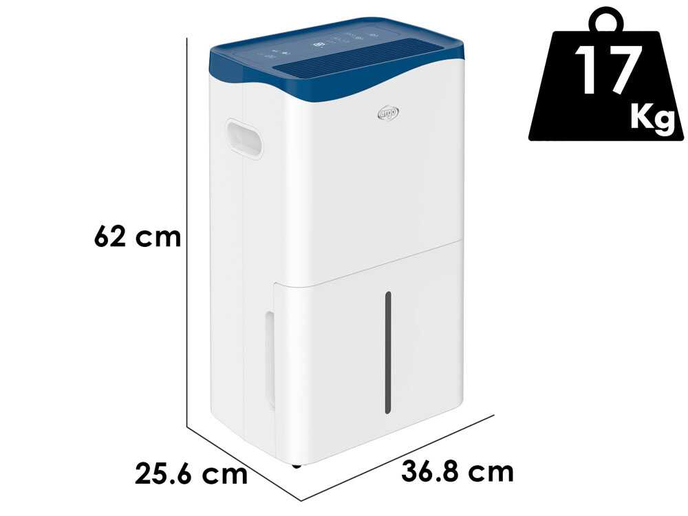 Argo Dry Pury Evo WF 41 luchtontvochtiger 41 l/dag, met luchtzuivering, detail 2