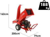 Attila ATS 1300 DLE benzine hakselaar, takken tot 90 mm, elektrische start, detail 1