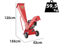 Attila ATS 600 L benzine hakselaar, takken tot 50 mm, detail 1