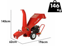 Attila ATS 900 DL benzine hakselaar, takken tot 80 mm, detail 1