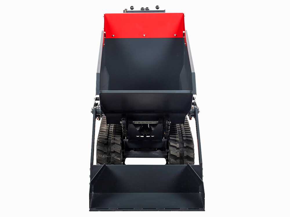 Rupsdumper laadvermogen 600 kg Benassi H660CS, hydraulisch kiepen, detail 2