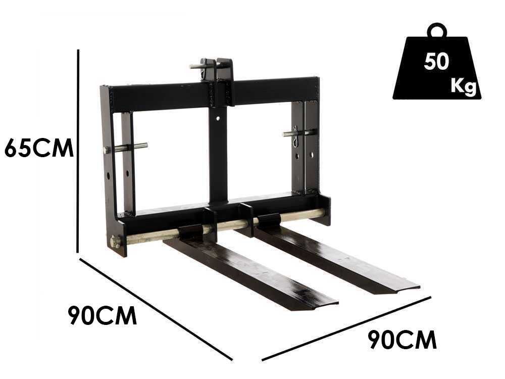 BlackStone B-PF 300 palletvork voor de trekker, 300 kg, detail 1