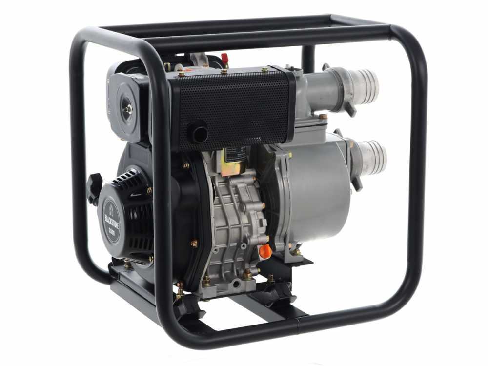 BlackStone BD 8000 diesel motorpomp, aansluiting 80 mm, detail 2
