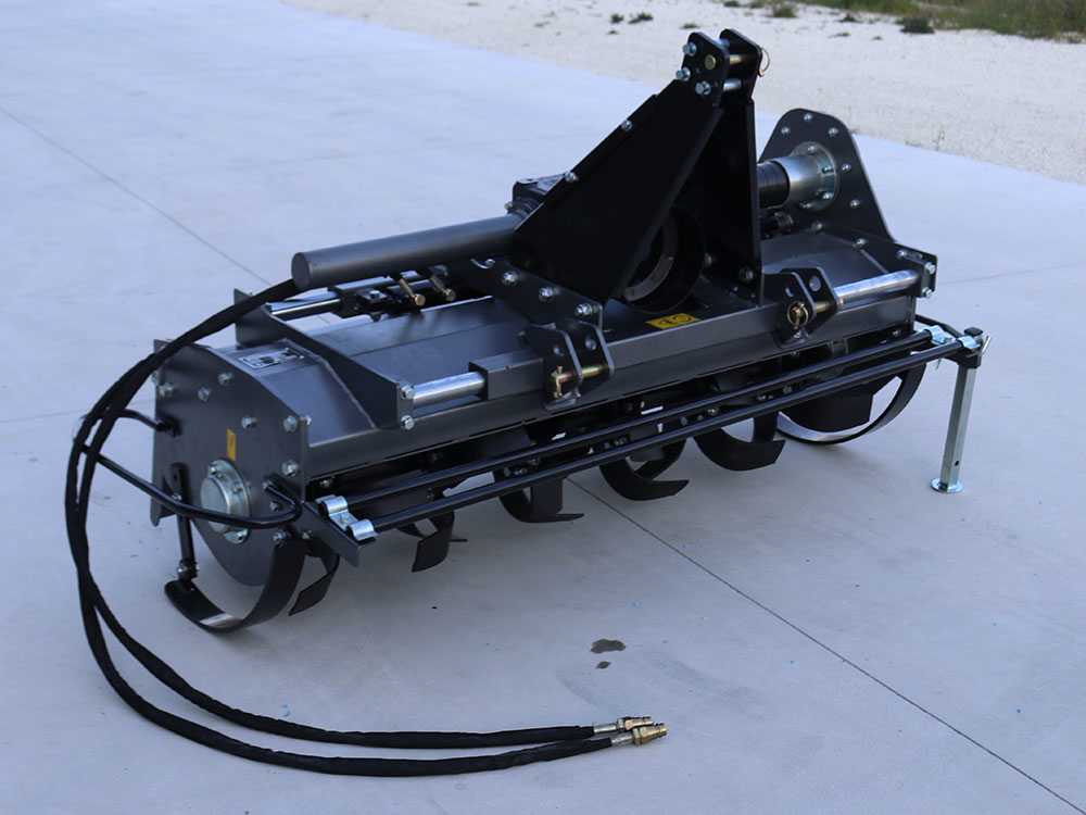 BlackStone BHTL-150 grondfrees 150 cm, hydraulisch verschuifbaar, detail 2